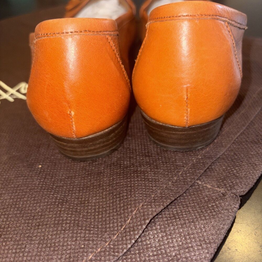 Vintage COLE-HAAN Italian Made WOMENS TASSEL LOAFERS Leather 8.5AA DISCONTINUED - Picture 10 of 11